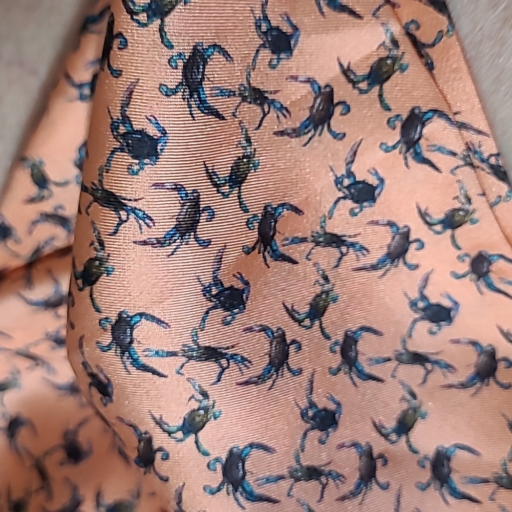 POCKET SQUARE Silk Ringneck & Lure new - Picture 3 of 3